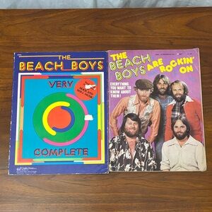 Vintage Beach Boys song book and magazine